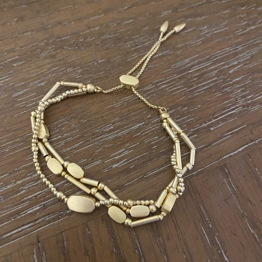 Kendra Scott Gold Adjustable bracelet